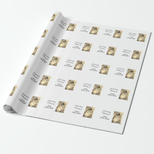 Papier Cadeau souvenir d'amour gardienne funérailles de saké ajo