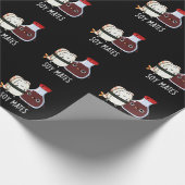 Papier Cadeau Soy Mates Funny Soy Sauce Pun Dark BG (Coin)