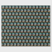 Papier Cadeau Soyez forts et courageux - Llama (Plat)