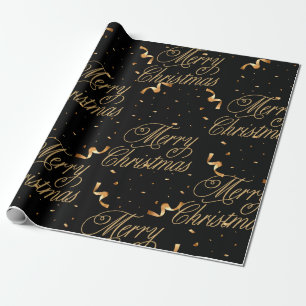 Papier Cadeau Soyez Gold et Joyeux