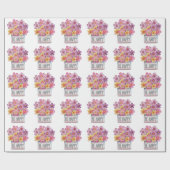 Papier Cadeau Soyez heureux (Plat)