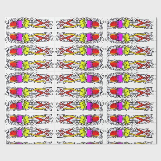 PAPIER CADEAU "SOYEZ-LE" (Plat)