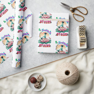Papier Cadeau Soyez Vous-Même Inspirer Les Autres