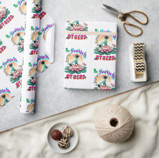 Papier Cadeau Soyez Vous-Même Inspirer Les Autres