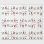 Papier Cadeau Spa Anniversaire Pamper fête d'anniversaire (Plat)