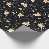 Papier Cadeau Space Kitty (Coin)