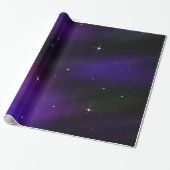 Papier Cadeau Spacescape With Planètes and Stars (Déroulé)