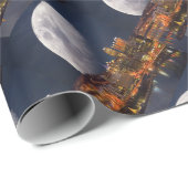 Papier Cadeau Spacey Pittsburgh (Coin rond)