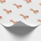 Papier Cadeau Spaniel Dog Christmas (Coin)