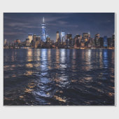 Papier Cadeau Sparkling Manhattan Lights (Plat)