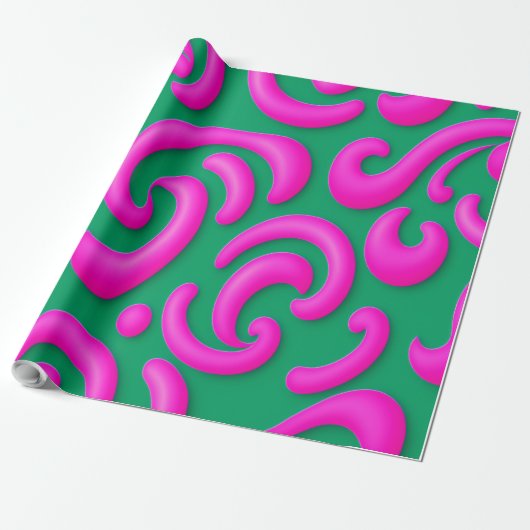 Papier Cadeau 🎁 Sparkling Splendor Wrapper Collection de papie (Déroulé)
