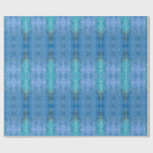 Papier Cadeau Sparkly, Cosmic, Iridescent Blue (Plat)