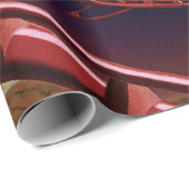 Papier Cadeau Spatiale Frissons Dessous de verre à rouleaux cosm (Coin rond)