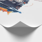 Papier Cadeau spationaute (Coin)