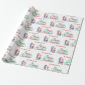 Papier Cadeau Special Caregiver Christmas Wrapping Paper (Déroulé)