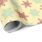 Papier Cadeau Spécial Romantique de Noël Saison Spéciale Chic (Coin rond)