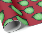 Papier Cadeau Spécifications du geek : Lunettes avec code binair (Coin rond)