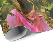 Papier Cadeau Spectaculaire rose.... (Coin rond)