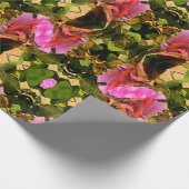 Papier Cadeau Spectaculaire rose...... (Coin)