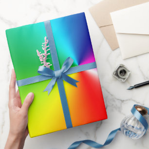 Papier Cadeau Spectre arc-en-ciel
