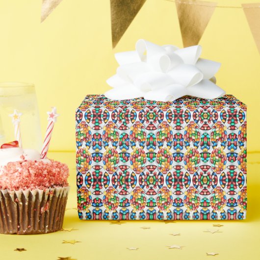 Papier Cadeau Spectre de douceur : Jelly Beans in Technicolor (Fête d'anniversaire)
