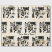 Papier Cadeau "spectre de l'évolution" (Plat)