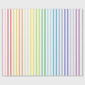 Papier Cadeau Spectre plus large pointillé vertical Arc en arc e (Plat)