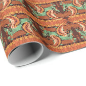 Papier Cadeau Sphinx Kaleidoscope (Coin rond)