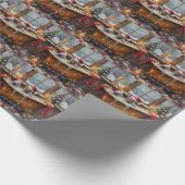 Papier Cadeau Sphynx Cat Christmas Luxury Bath Holiday (Coin)