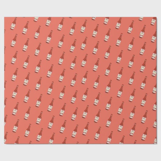 Papier Cadeau Spicy! Hot Sauce Salsa Red (Couture)