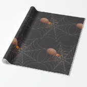 Papier Cadeau Spider Et Spider Web (Déroulé)