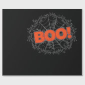 Papier Cadeau Spider Web Boo Venin Idea (Plat)