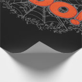 Papier Cadeau Spider Web Boo Venin Idea (Coin)