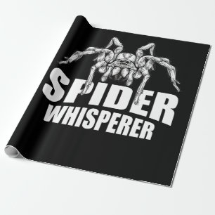 Papier Cadeau Spider Whisperer Halloween Tarantula Spider Cadeau