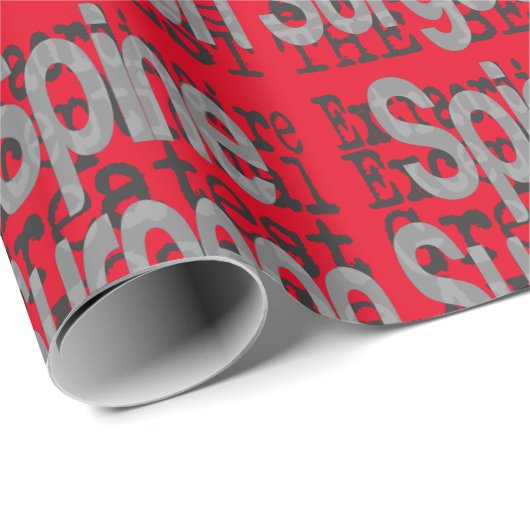Papier Cadeau Spine Surgeon (Coin rond)