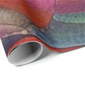 Papier Cadeau Spirale colorée - Pastel Art Abstrait (Coin rond)