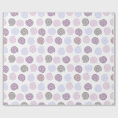 Papier Cadeau Spirales (Plat)
