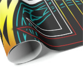 Papier Cadeau Spirales et diamants en starburgh (Coin rond)