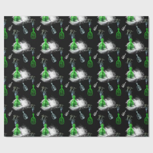 Papier Cadeau Spooky Ghostly Hands Halloween  (Plat)