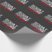 Papier Cadeau Sport de levage à l'entraînement sur l'aérosol (Coin)