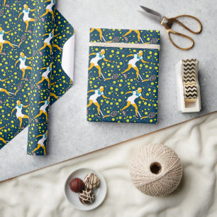 Papier Cadeau Sports de Tennis Motifs