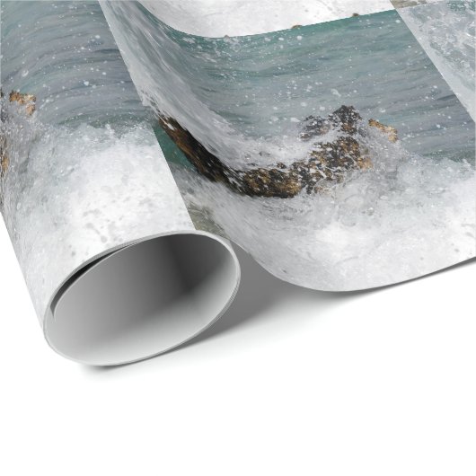 Papier Cadeau Spray (Coin rond)