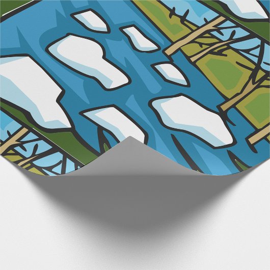 Papier Cadeau Spring