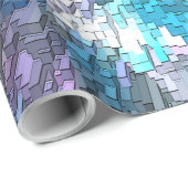 Papier Cadeau Spring City..... (Coin rond)