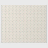 Papier Cadeau Spring flower pattern Wrapping Paper (Plat)