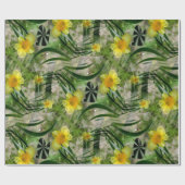 Papier Cadeau Spring Gardening. (Plat)