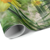 Papier Cadeau Spring Gardening. (Coin rond)