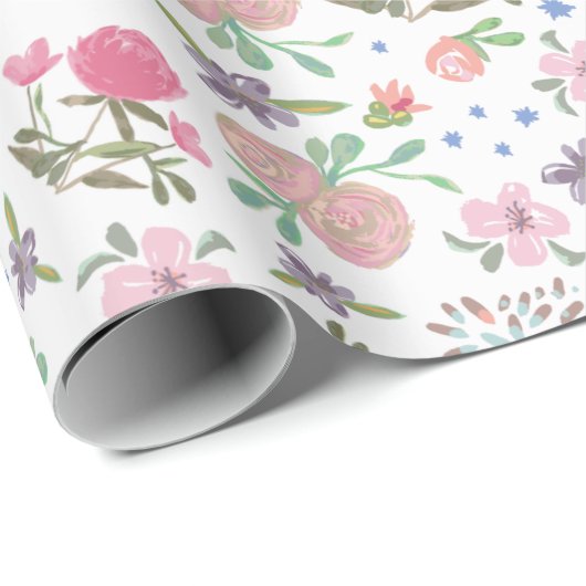 Papier Cadeau Spring thrill (Coin rond)