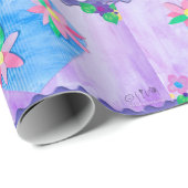 Papier Cadeau Spring Time Heart - Kids Art pour CHOC (Coin rond)