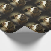 Papier Cadeau Springer spaniel (Coin)
